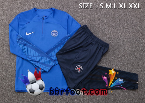 Survetement Foot Paris PSG Bleu 2022/2023