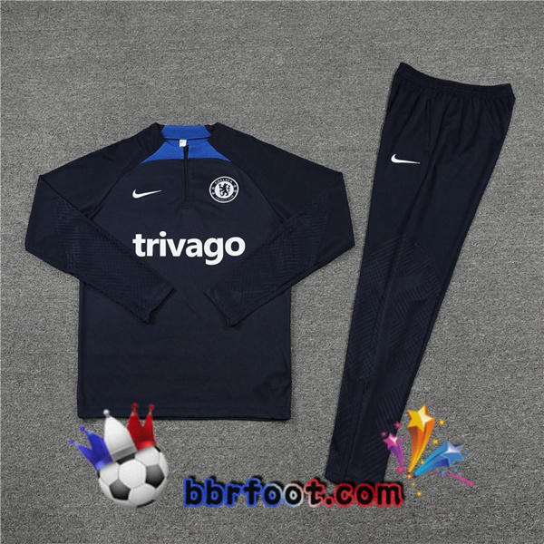 Survetement Foot FC Chelsea Bleu Royal 2022/2023