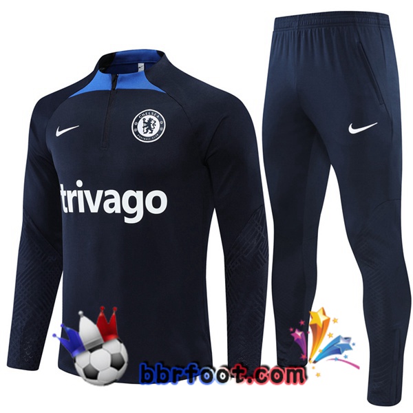 Survetement Foot FC Chelsea Bleu Royal 2022/2023