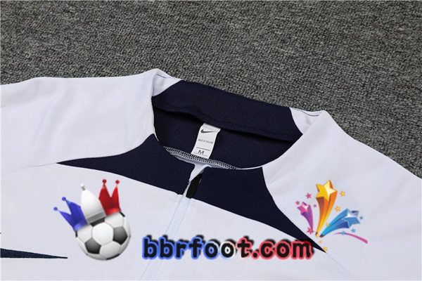 Survetement Foot Paris PSG Blanc 2022/2023