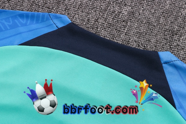 Training T-Shirts FC Barcelone + Shorts Vert 2022/2023