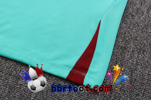 Training T-Shirts FC Barcelone + Shorts Vert 2022/2023