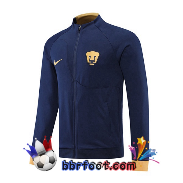 Veste Foot Pumas UNAM Bleu Royal 2022/2023