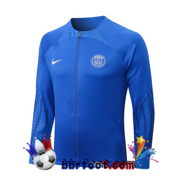 Veste Foot Paris PSG Bleu 2022/2023