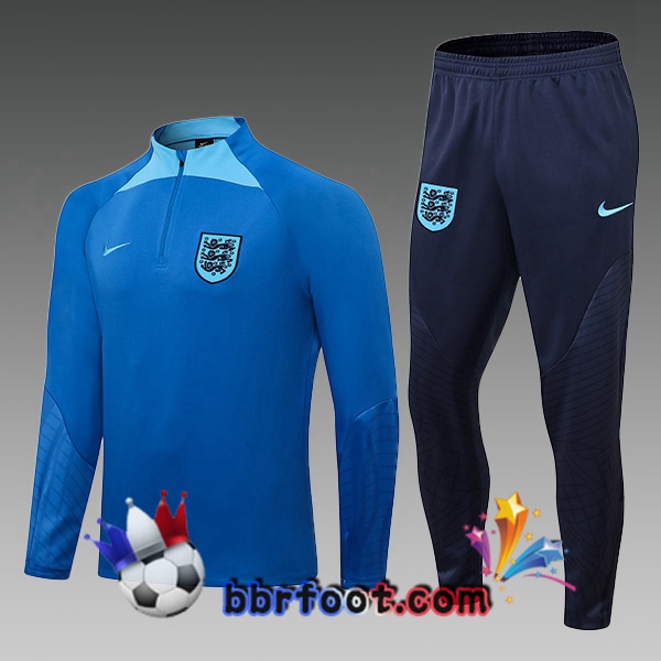 Survetement Foot Angleterre Enfant Bleu 2022/2023
