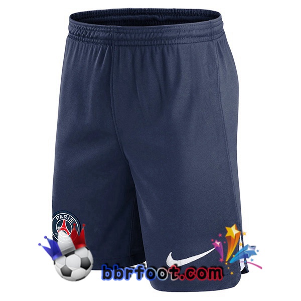 Short Foot Paris PSG Domicile Bleu Royal 2022/2023