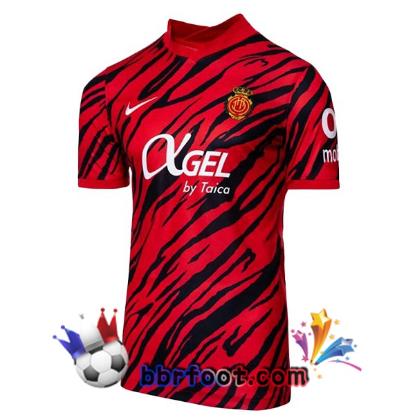 Maillot Foot RCD Mallorca Domicile Rouge 2022/2023