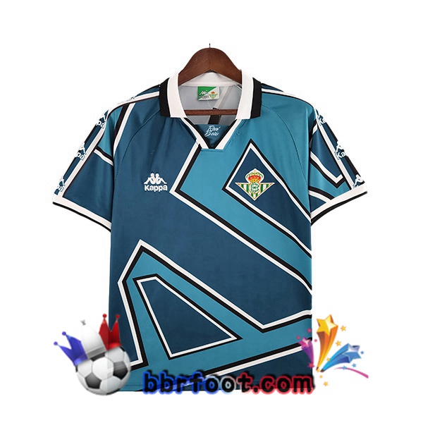 Maillot Foot Real Betis Retro Exterieur Bleu 1995-1997