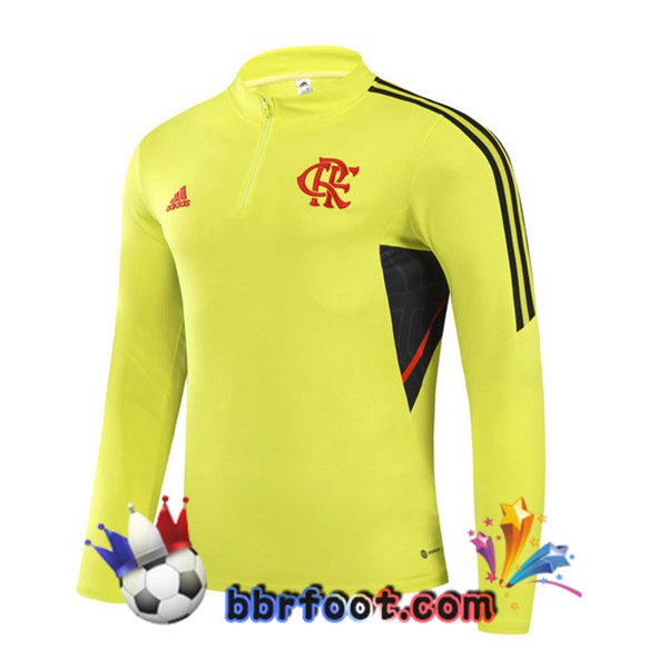 Sweatshirts Homme Flamengo Jaune 2022/2023