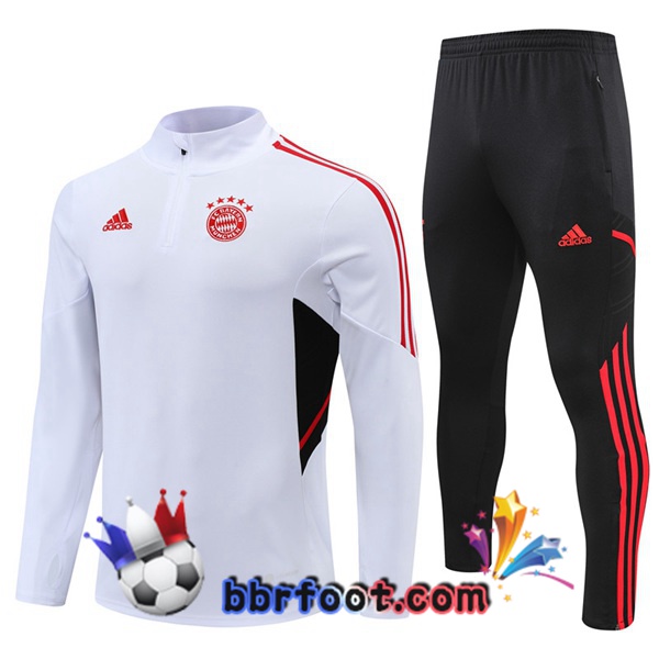 Survetement Foot Bayern Munich Blanc 2022/2023