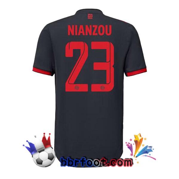Maillot Foot Bayern Munich (Nianzou 23) Third Noir 2022/2023