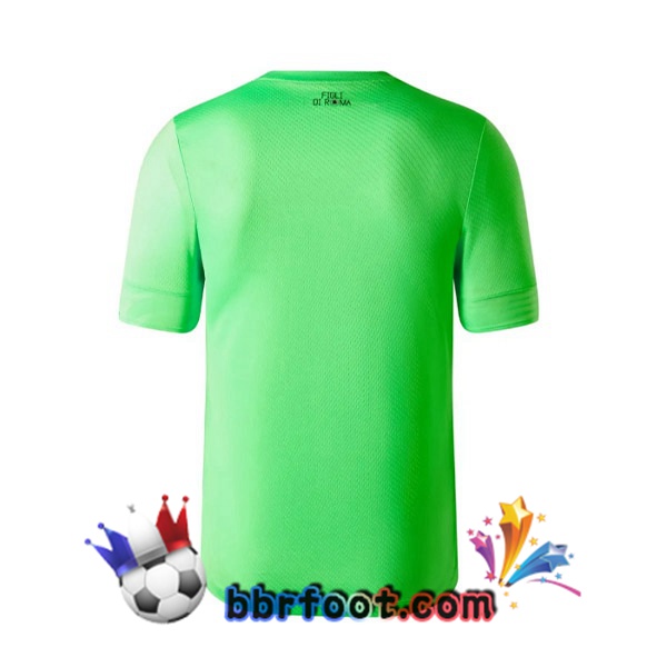 Maillot Foot AS Roma Gardien de but Manche longue Vert 2022/2023