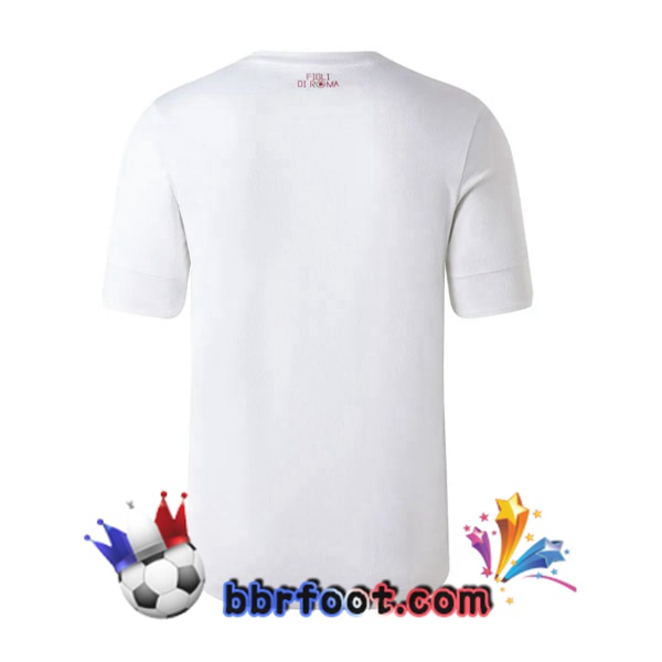 Maillot Foot AS Roma Exterieur Blanc 2022/2023