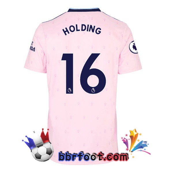 Maillot Foot Arsenal (HOLDING 16) Exterieur Rose 2022/2023