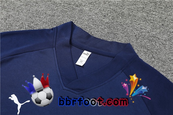 Training T-Shirts Marseille OM + Shorts Bleu Royal 2022/2023