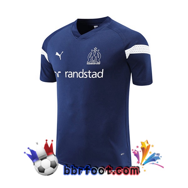Training T-Shirts Marseille OM Bleu Royal 2022/2023