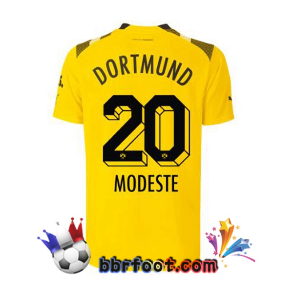 Maillot Foot Dortmund BVB (Modeste 20) CUP Jaune 2022/2023