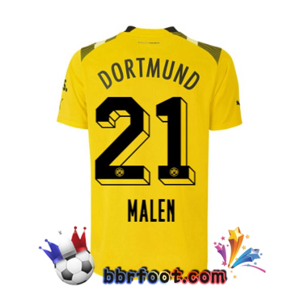 Maillot Foot Dortmund BVB (Malen 21) CUP Jaune 2022/2023