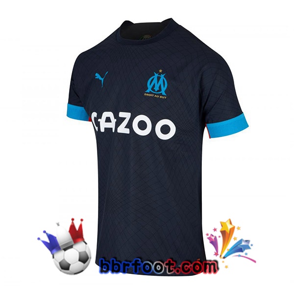 Maillot Foot Marseille OM Exterieur Noir 2022/2023