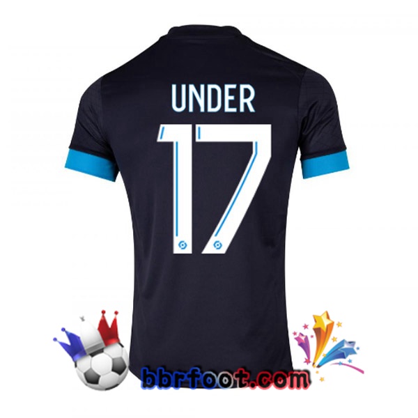 Maillot Foot Marseille OM (UNDER 17) Exterieur Noir 2022/2023