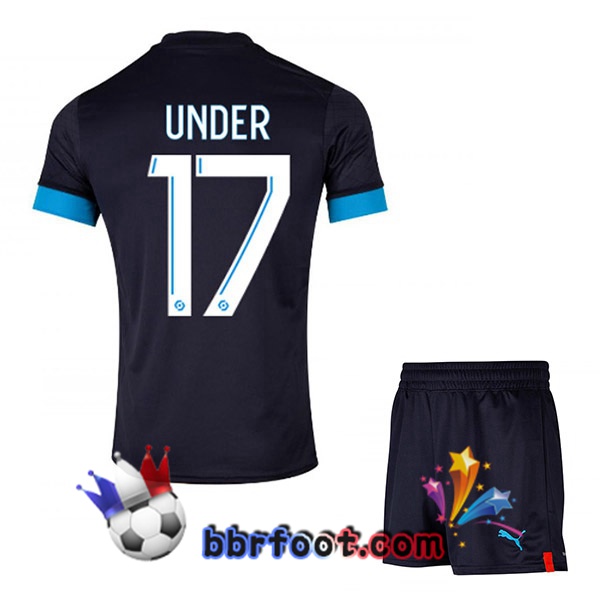 Maillot Foot Marseille OM (UNDER 17) Enfant Exterieur Noir 2022/2023 Maillot Foot Marseille OM (UNDER 17) Enfant Exterieur Noir 2022/2023