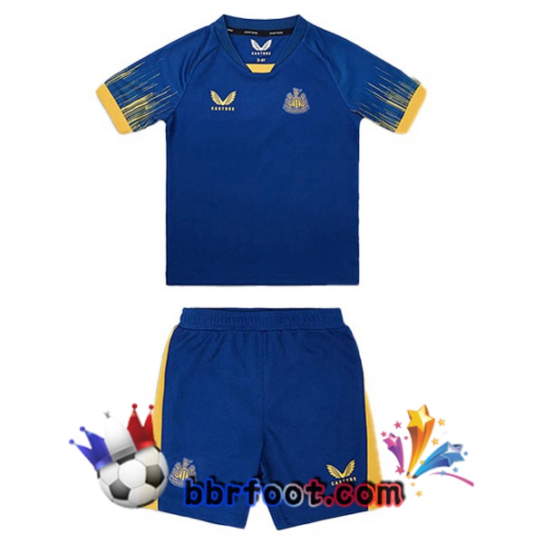 Maillot Foot Newcastle United Enfant Exterieur Bleu Royal 2022/2023