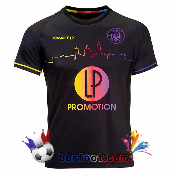 Maillot Foot Toulouse Exterieur Noir 2022/2023