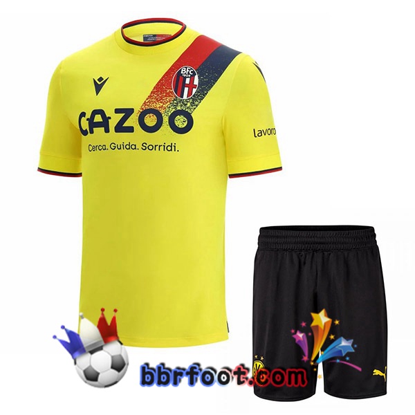 Maillot Foot Bologne Enfant Third Jaune 2022/2023