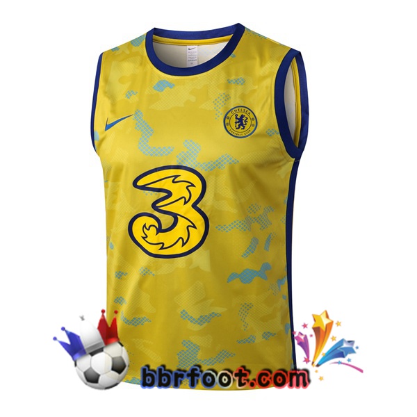 Gilet Foot FC Chelsea Jaune 2022/2023