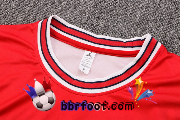 Gilet Foot Paris PSG + Shorts Rouge 2022/2023