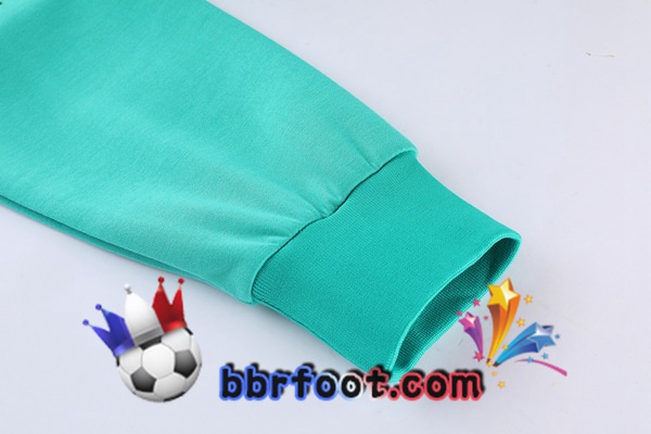 Veste A Capuche Survetement Foot FC Barcelone Vert 2022/2023