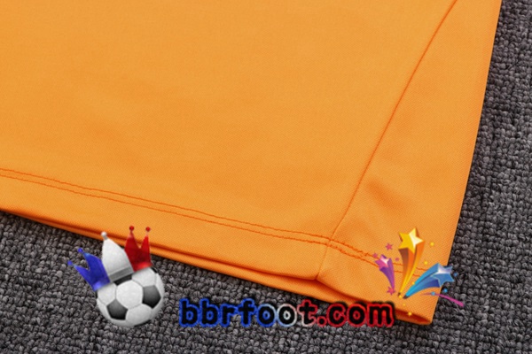 Survetement Foot FC Barcelone Orange 2022/2023