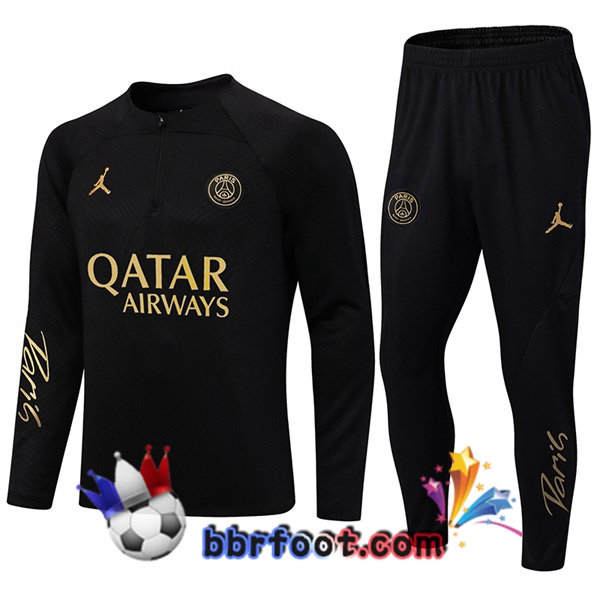 Survetement Foot Paris PSG Noir 2022/2023