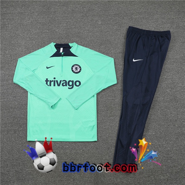 Survetement Foot FC Chelsea Vert 2022/2023