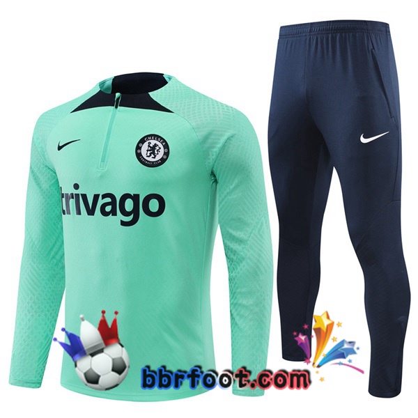Survetement Foot FC Chelsea Vert 2022/2023