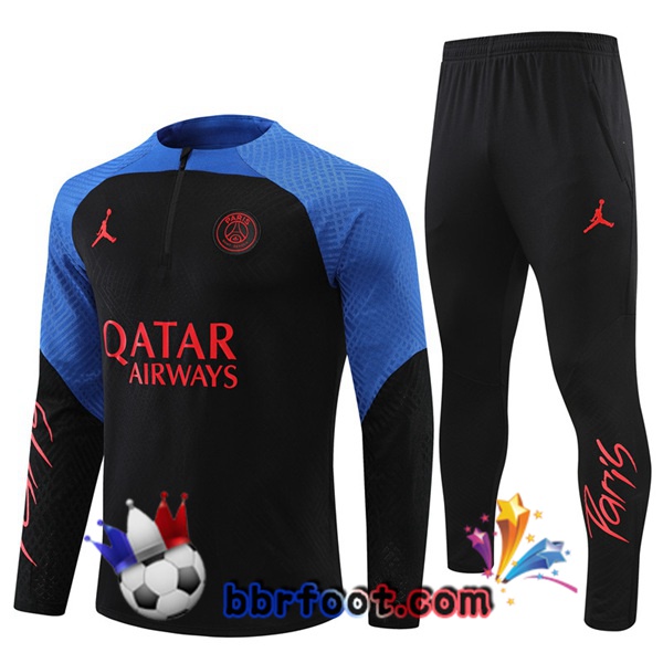 Survetement Foot Paris PSG Bleu Noir 2022/2023