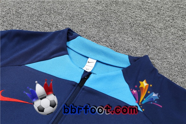 Survetement Foot FC Barcelone Bleu 2022/2023