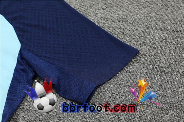 Training T-Shirts Atletico Madrid + Shorts Bleu 2022/2023