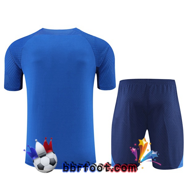 Training T-Shirts Inter Milan + Shorts Bleu 2022/2023