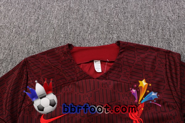 Training T-Shirts FC Liverpool + Shorts Rouge 2022/2023