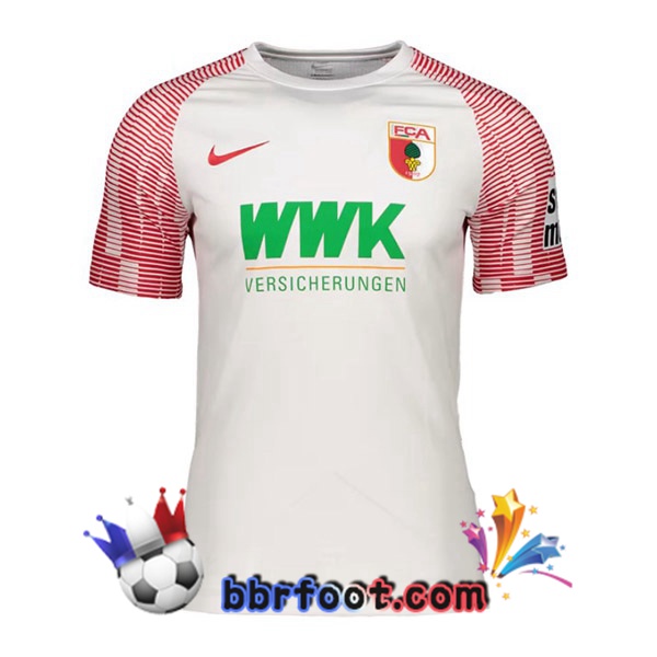 Maillot Foot FC Augsburg Exterieur Blanc 2022/2023
