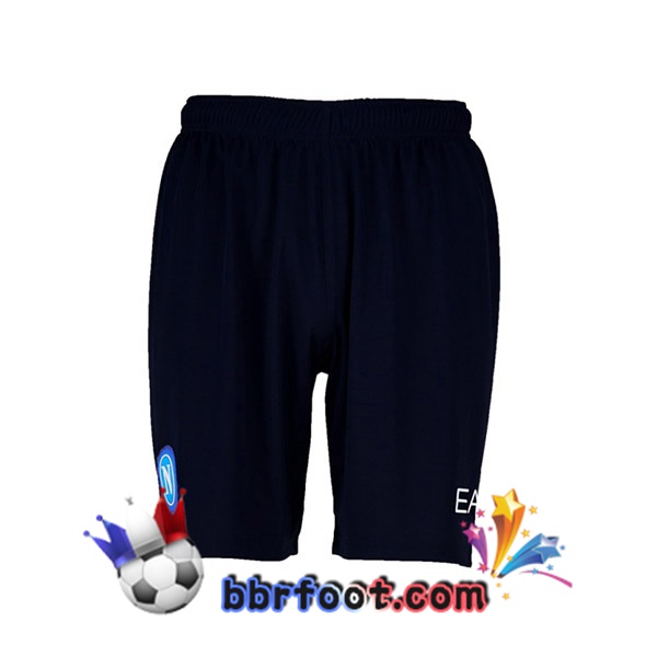 Short Foot SSC Naples Third Noir 2022/2023