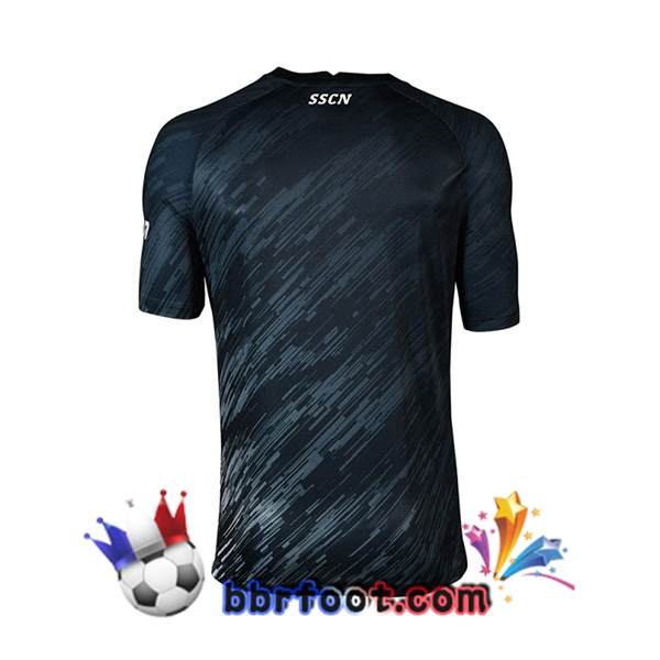 Maillot Foot SSC Naples Third Noir 2022/2023