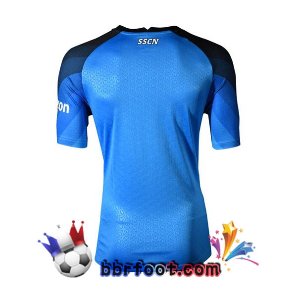 Maillot Foot SSC Naples Domicile Bleu 2022/2023