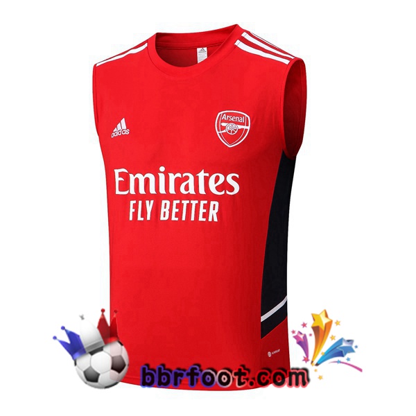 Gilet Foot Arsenal Rouge 2022/2023