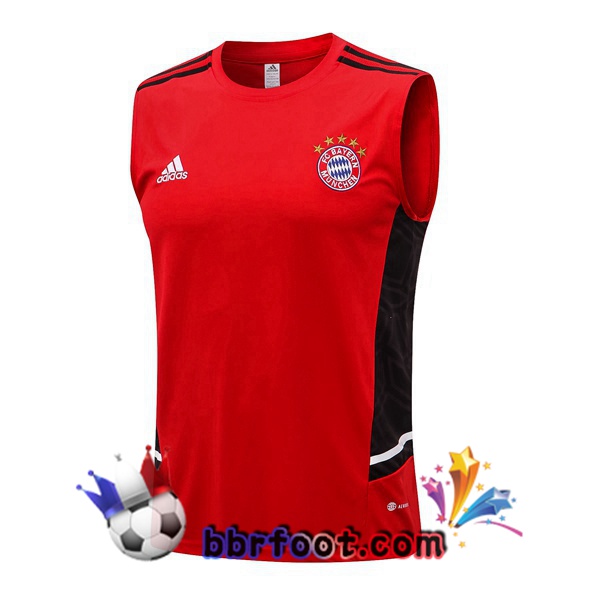 Gilet Foot Bayern Munich Rouge 2022/2023