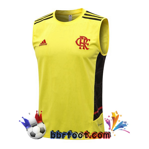 Gilet Foot Flamengo Jaune 2022/2023