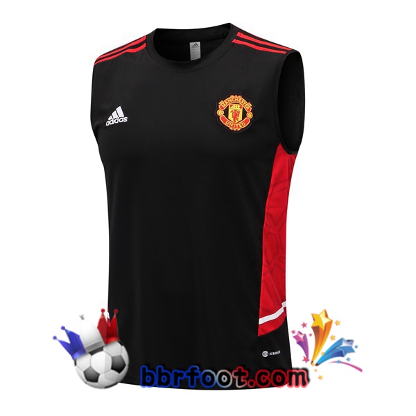 Gilet Foot Manchester United Noir 2022/2023