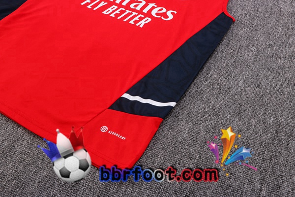 Gilet Foot Arsenal + Shorts Rouge 2022/2023