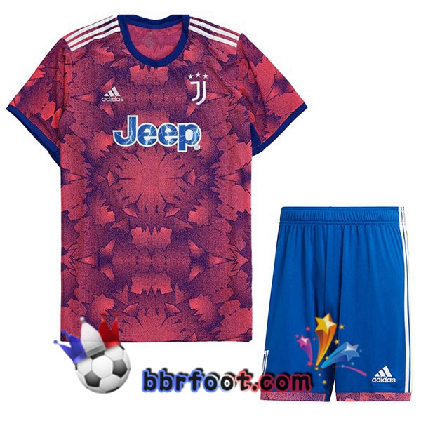 Maillot Foot Juventus Enfant Third Rose 2022/2023
